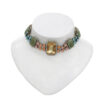 choker necklace with crystals