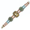 bracelet with crystals and stones