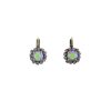 229 24E 12722 BR  Metal Earrings with Strass
