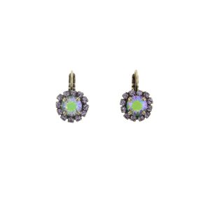 229 24E 12722 BR  Metal Earrings with Strass