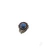 248 14A 28640 BR  Ring Metal  with Strass, Bead, Glass Stone
