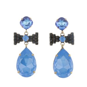 307 12E 28549 BR  Earrings Metal  with Strass, Crystal, Stone