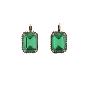 504 05E 00024 BR  Earrings Metal  with Stone