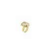 504 41A 00007 GO  Ring Metal  with Stone