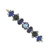 704 42B 29056 BR  Bracelet Metal  with Strass Swarovski, Glass Stone