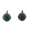736 05E 18656 BR  Earrings Metal  with Glass Stone