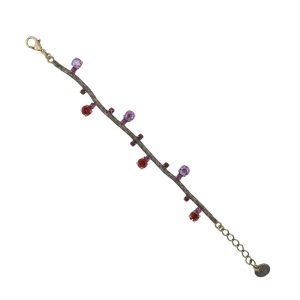 754 47B 18865 BR  Bracelet Metal  with Strass