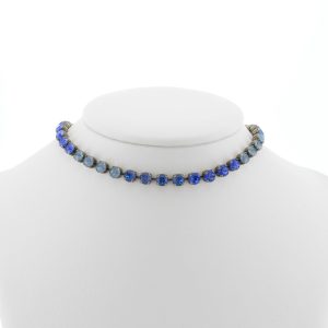 755 01N 29189 BR  Necklace Metal  with Strass Swarovski