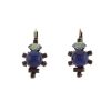759 07E 28821 BR  Earrings Metal  with Strass, Glass Stone