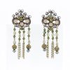802 17E 28742 BR  Earrings Metal  with Strass, Bead, Glass Stone, Pearl